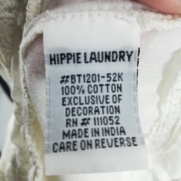 Hippie Laundry Sheer Tank Top Size M - Picture 4 of 13